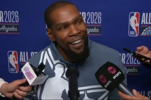 杜兰特自称在联盟已经历一切！记者：狄龙？ KD笑言：你什么意思